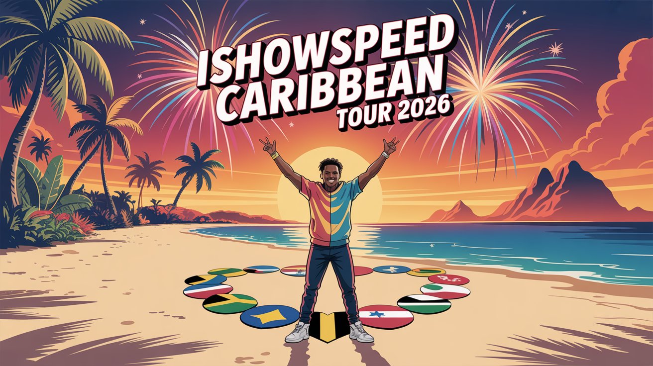 IShowSpeed Caribbean Tour 2026: Full Schedule, Dates & Stream Info